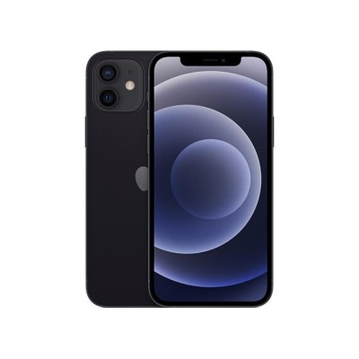 Refurbished Apple Iphone 12 4 GB + 64 GB Single SIM Black Smartphone 